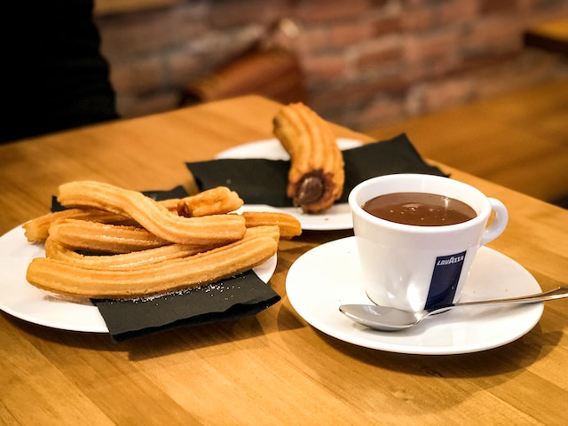 Churros a čokoláda